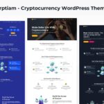 Crptiam — тема WordPress, посвященная криптовалютам