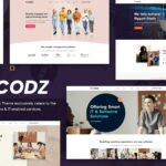 Codz — тема программного обеспечения и ИТ-услуг