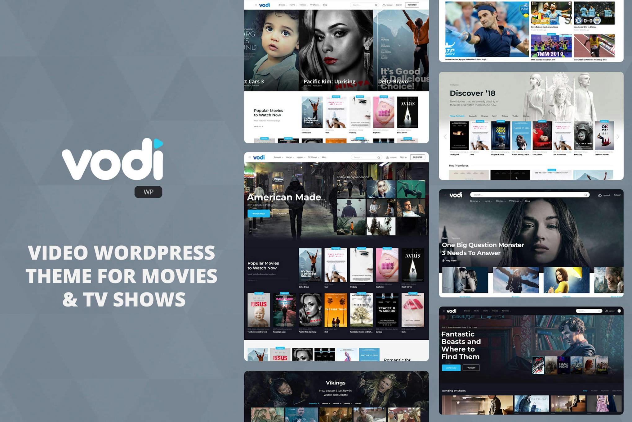 Vodi — для фильмов и сериалов