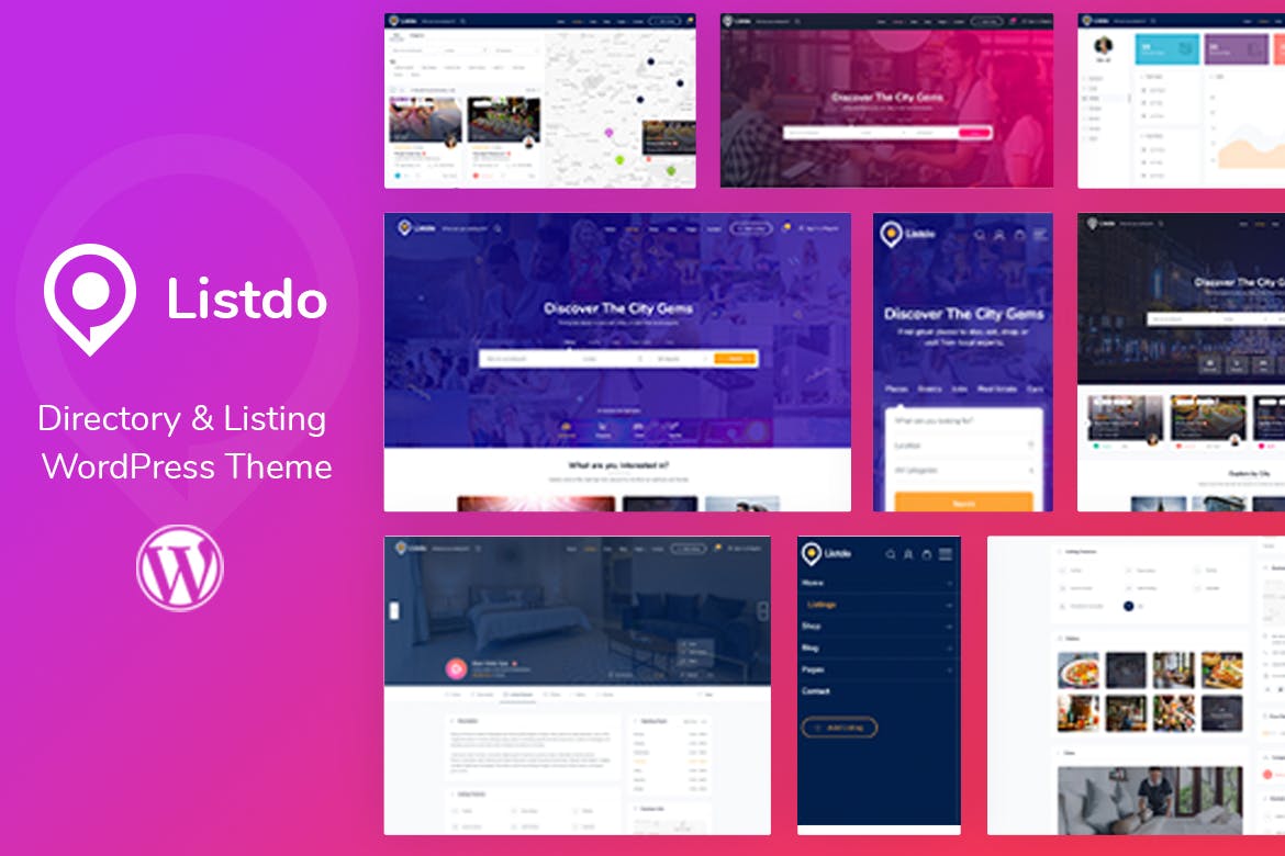 Listdo — тема WordPress для списка каталогов