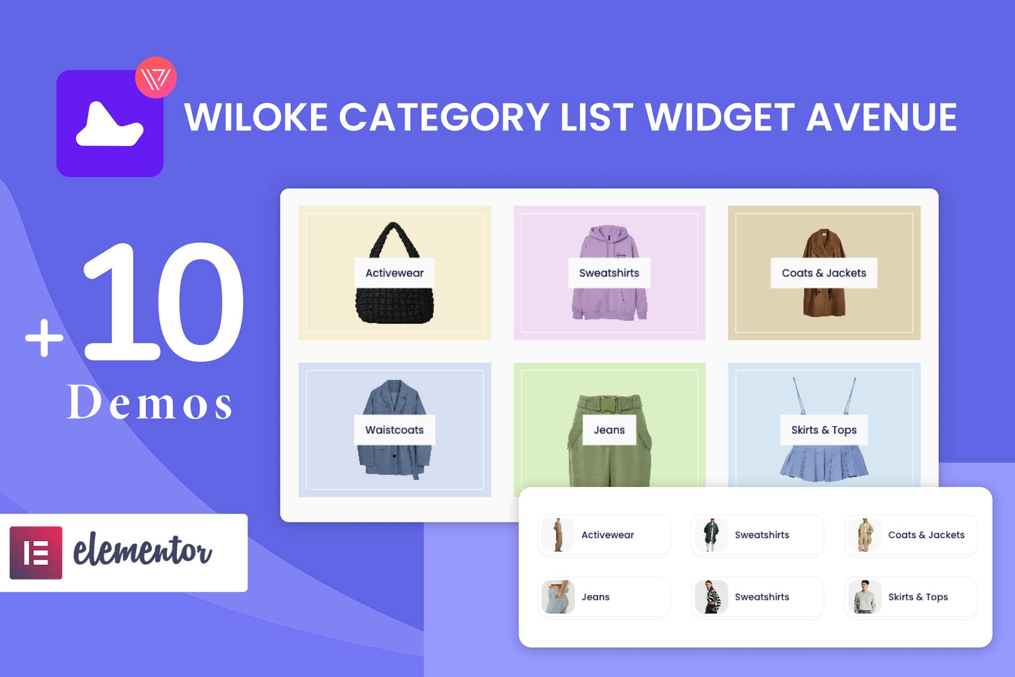 Виджет каталога Wiloke для Elementor