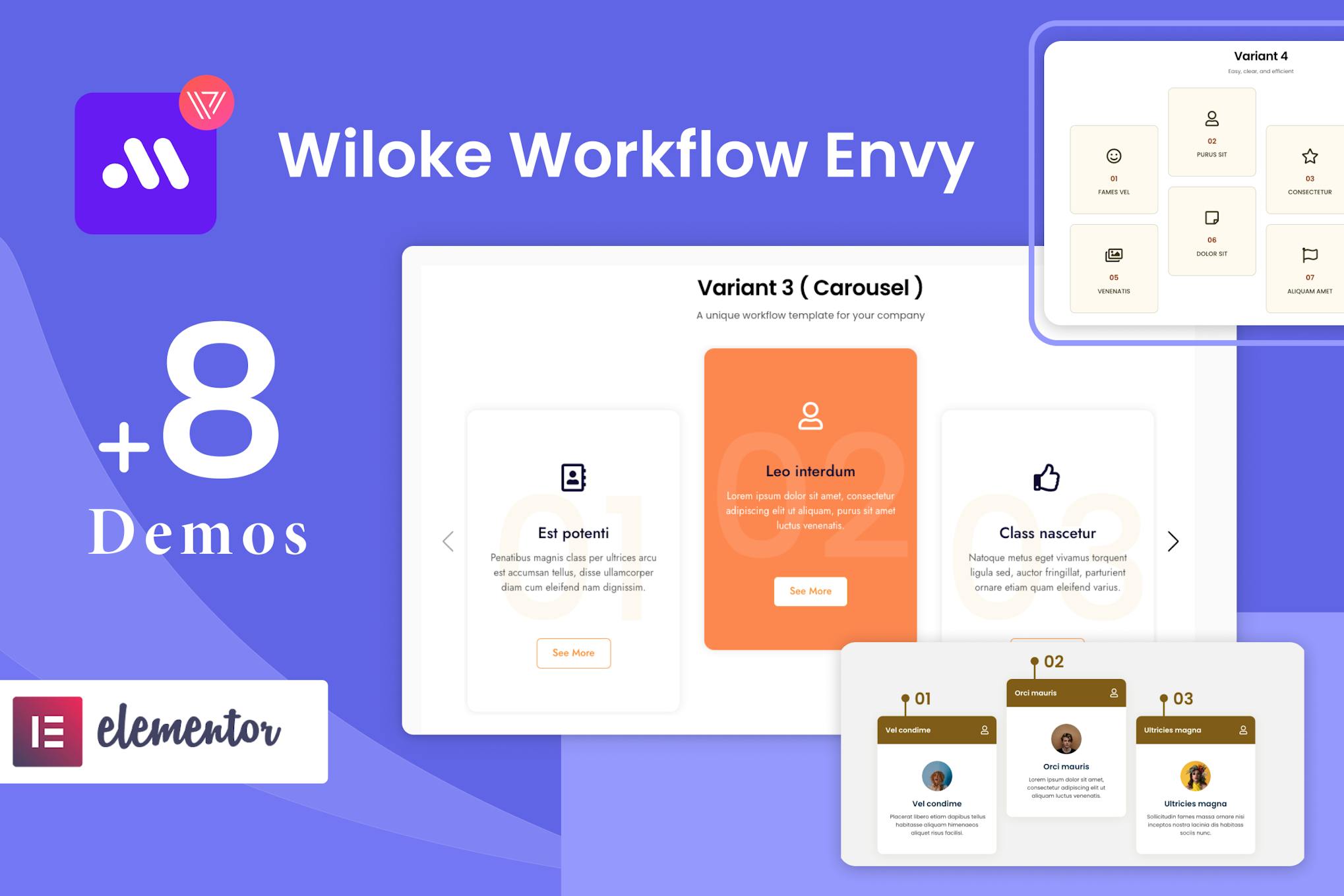 Wiloke Workflow для Elementor