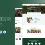 Uthan — Тема WordPress для ландшафтного дизайна и садоводства