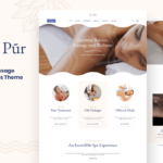 Pur — тема WordPress для здоровья и спа