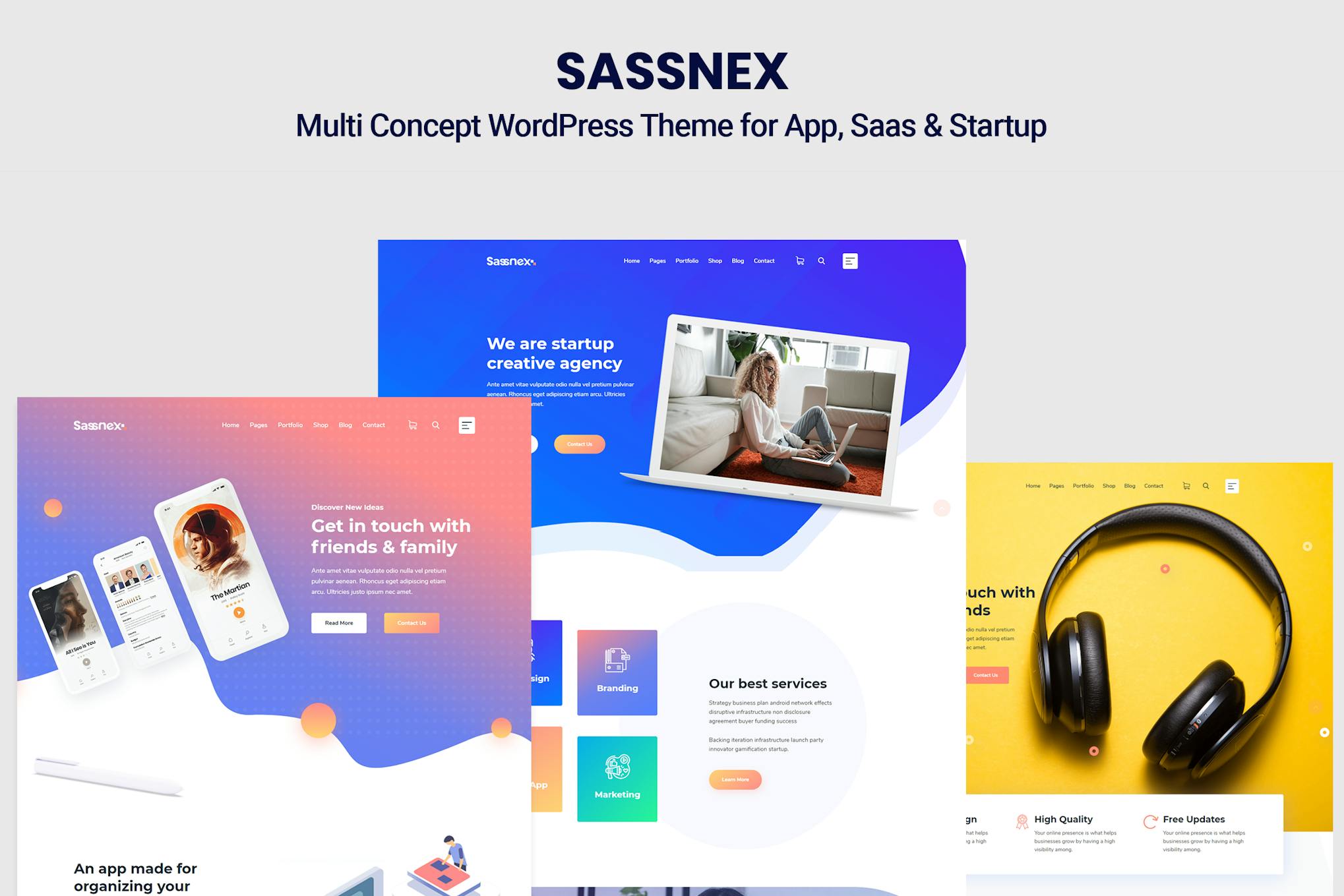 Sassnex — для стартапов