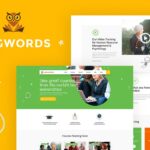 Hogwords — тема WordPress для образовательного центра