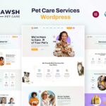 Pawsh | Тема WordPress для услуг по уходу за домашними животными