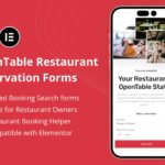 Формы бронирования ресторанов OpenTable