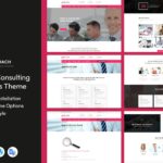 Maxcoach — Тема WordPress для бизнес-консалтинга