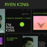 Ryen King — тема WordPress для персонального резюме