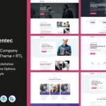 Тема WordPress для Zentec — компании, занимающейся ИТ-решениями