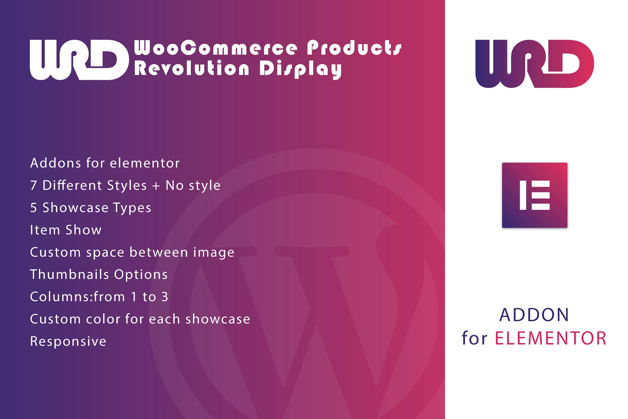 Революционный дисплей продуктов Woocommerce