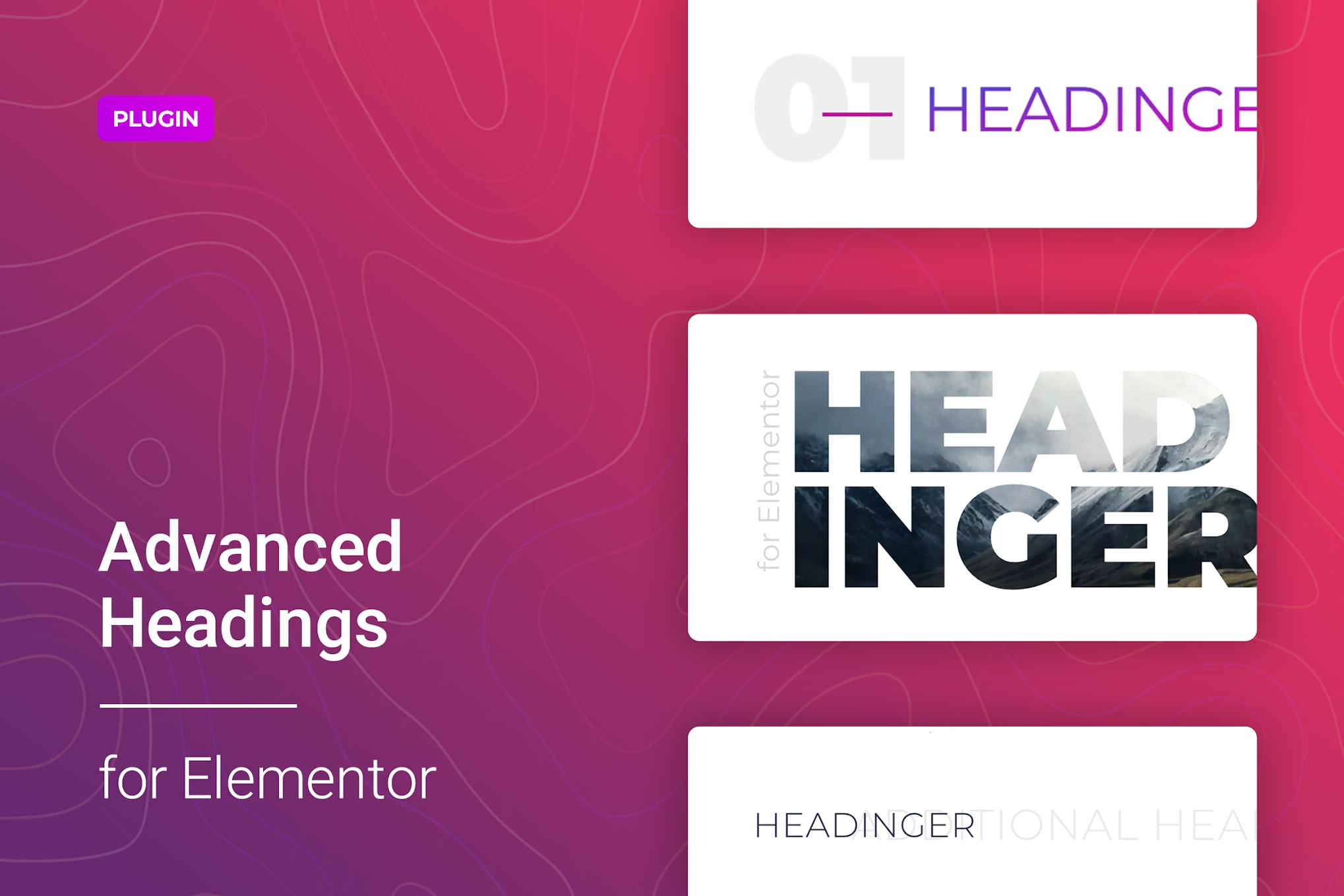 Настраиваемый заголовок для Elementor
